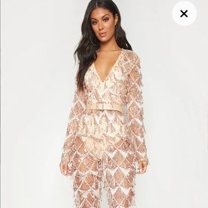 Tassel pants jumpsuit